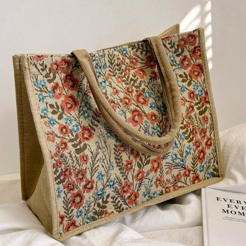 Floral Tote Bag